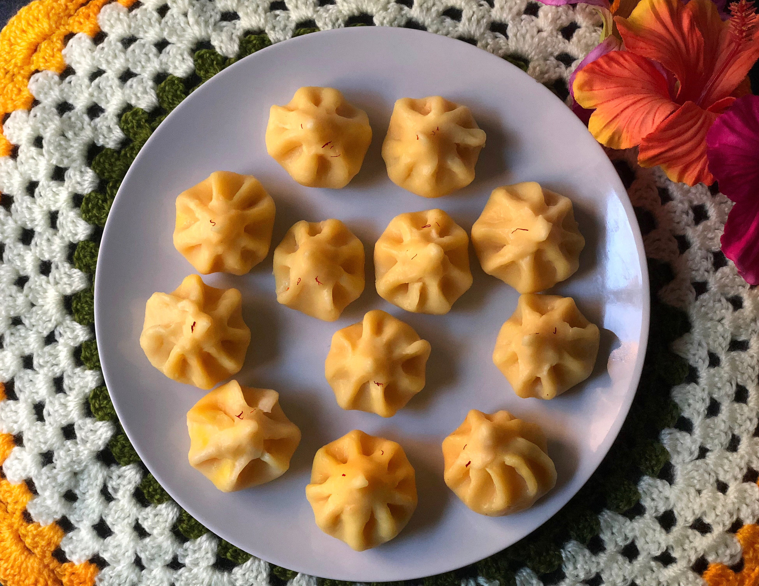 Mango Modak or Ambyache Modak