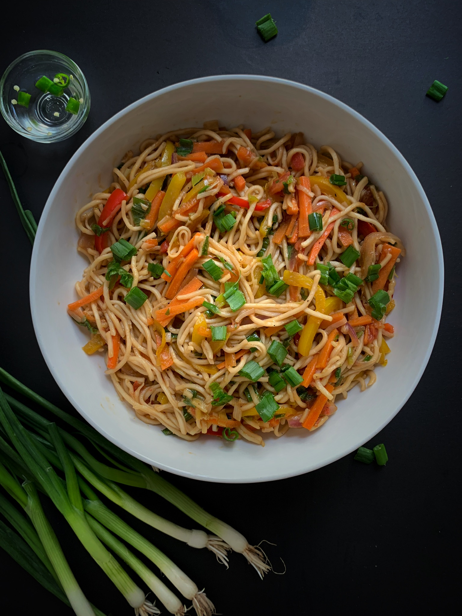 Vegetable Hakka Noodles